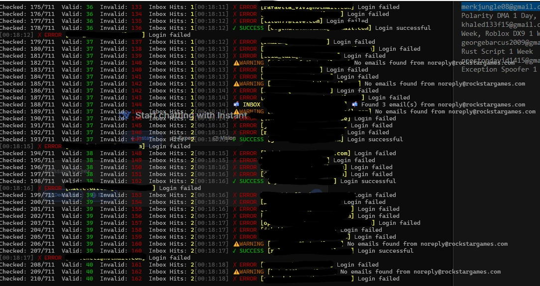 hotmail inboxer + ch*ckr